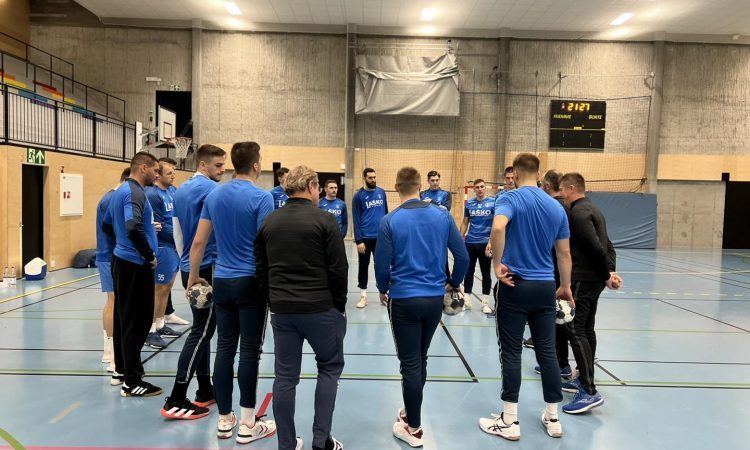 Celjski rokometaši drevi na Norveškem