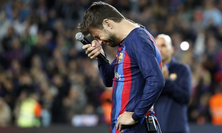 Pique se je od Camp Noua poslovil z zmago