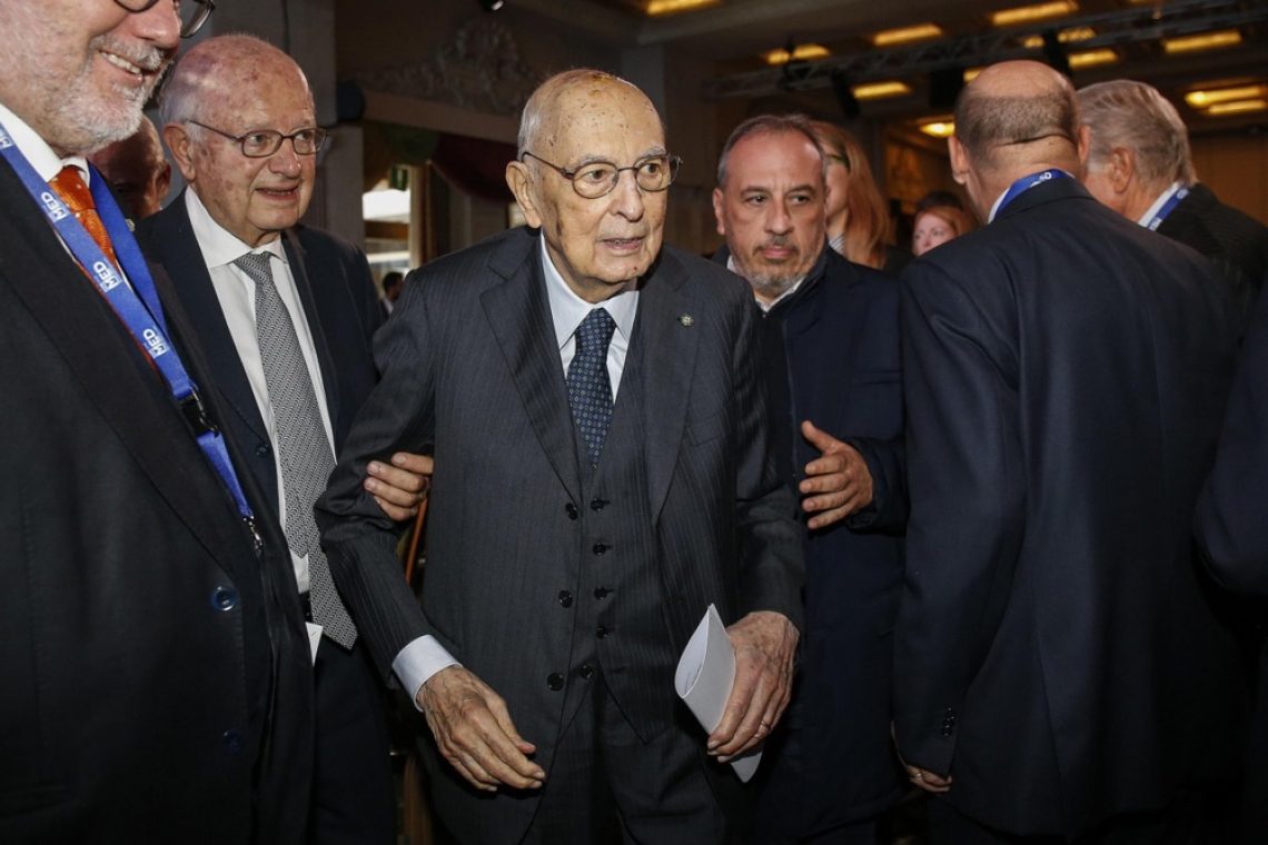 Umrl nekdanji italijanski predsednik Giorgio Napolitano 