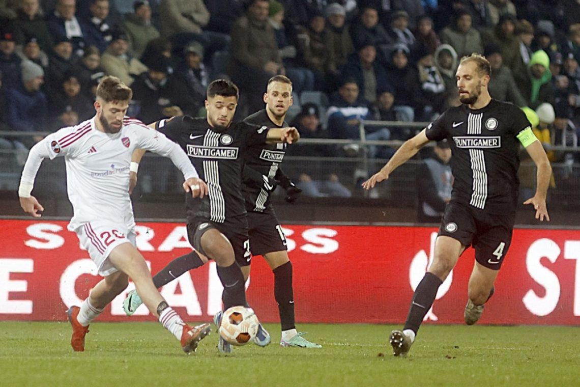 Sturm izgubil proti Rakowu, Panathinaikos proti Villarrealu