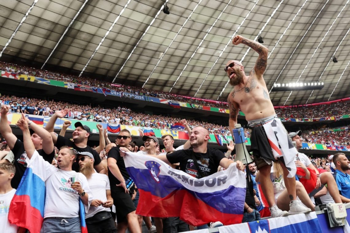 V Kölnu vse večja navijaška vročica pred večerno tekmo Slovenija - Anglija