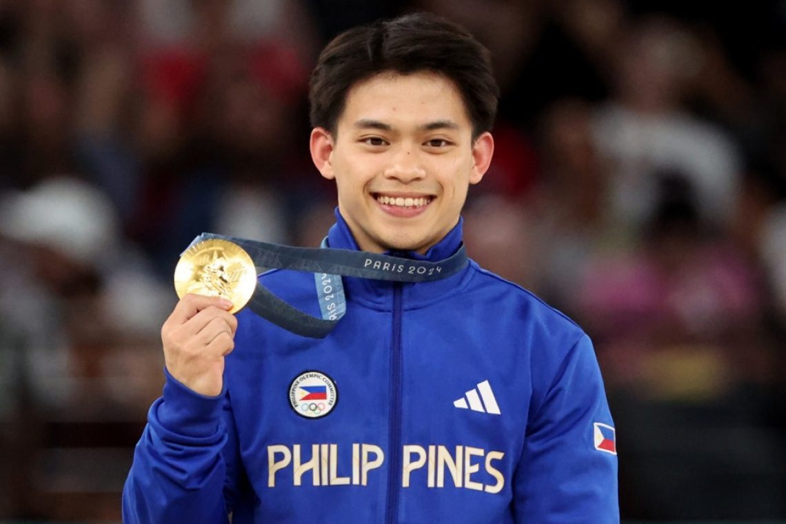 Filipinec Yulo v Parizu še drugič zlat
