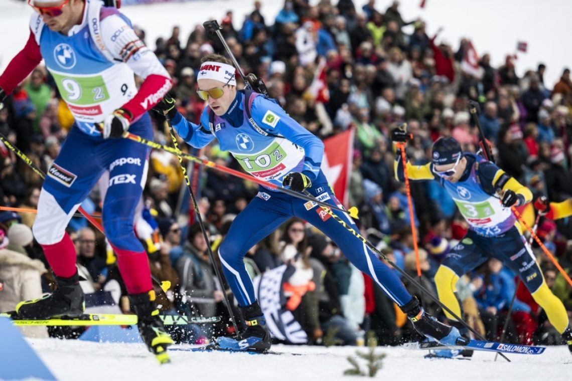 Norveškim biatloncem štafetna preizkušnja na SP, Slovenci 13.