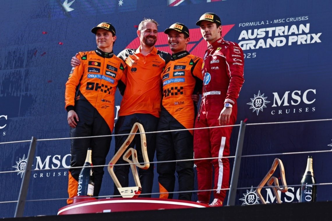 McLaren brez konkurence na veliki nagradi Avstrije