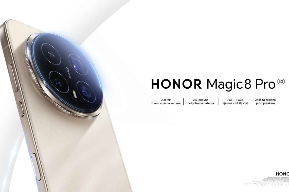 Honor v Slovenijo prinaša nova pametna telefona z izjemno vzdržljivostjo