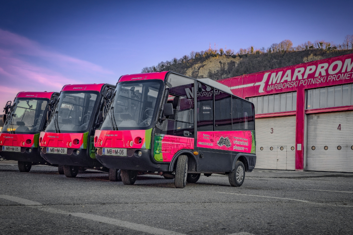 Maribor z novimi vozili Maister širi električno mobilnost