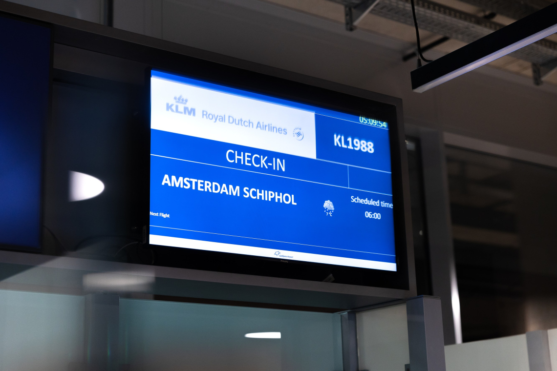 KLM širi lete med Ljubljano in Amsterdamom